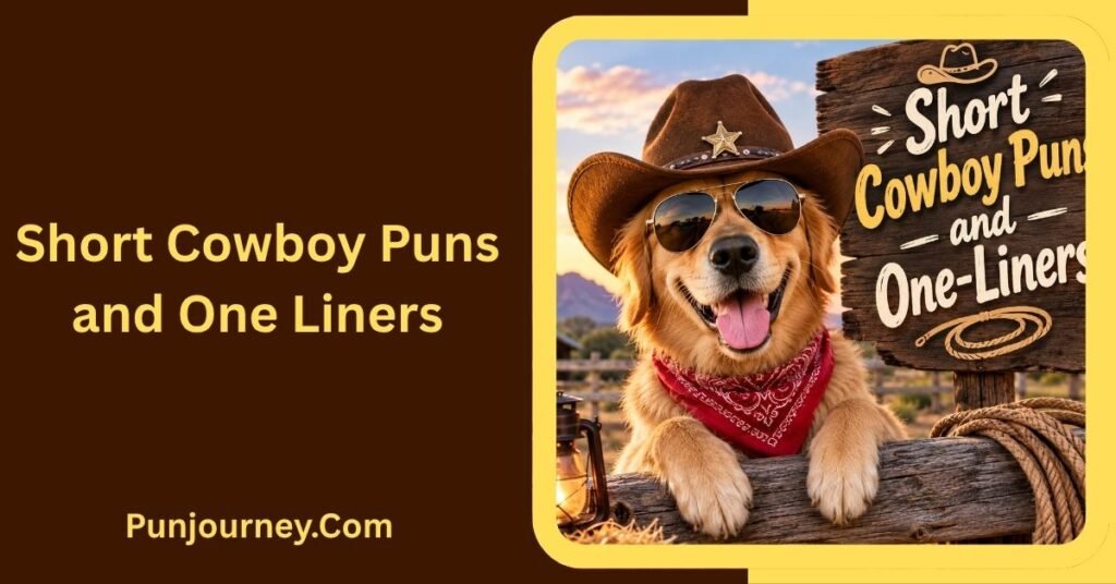 17+ Amazing Funny Cowboy Puns That’ll Make You Laugh 3 Short Cowboy Puns and One-Liners