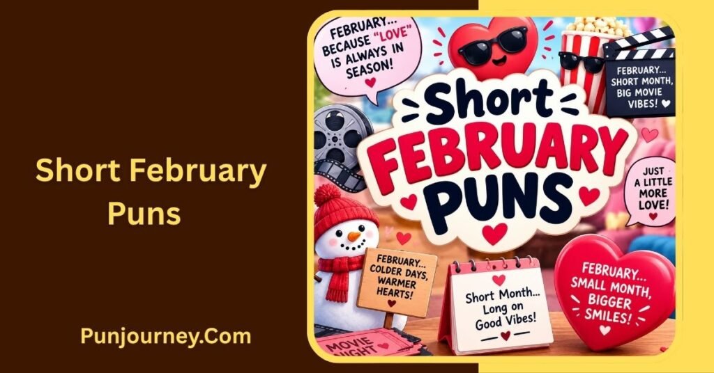 February Puns: 20+ Funny, Cute & Romantic Puns to Brighten Winter 3 Short February Puns