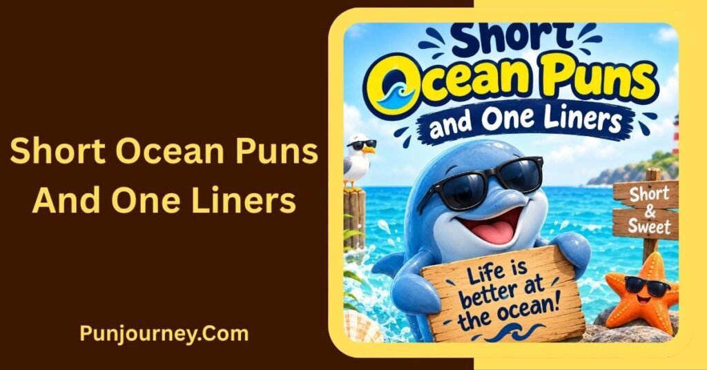 Short Ocean Puns and One Liners