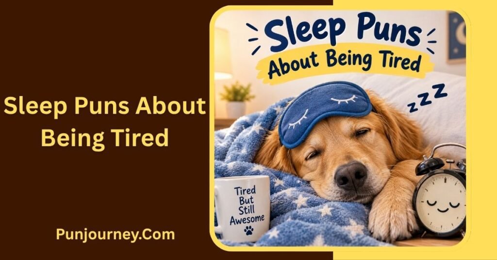 Sleep Puns About Being Tired