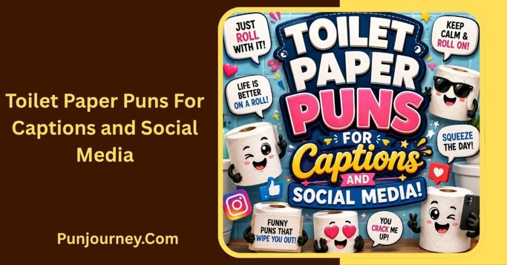 25+ Hilarious Toilet Paper Puns for Laughs Captions & Jokes 3 Toilet Paper Puns for Captions and Social Media