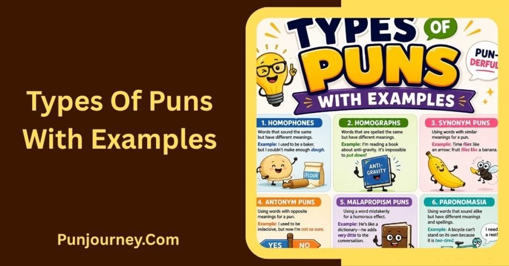 28+ Funny Pun Examples Clever Simple & Hilarious Wordplay 2 Types of Puns With Examples