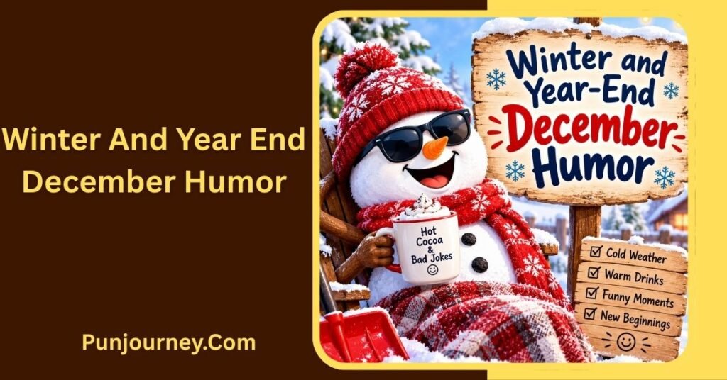 December Puns: 84+ Funny, Festive Jokes & One Liners 4 Winter and Year-End December Humor