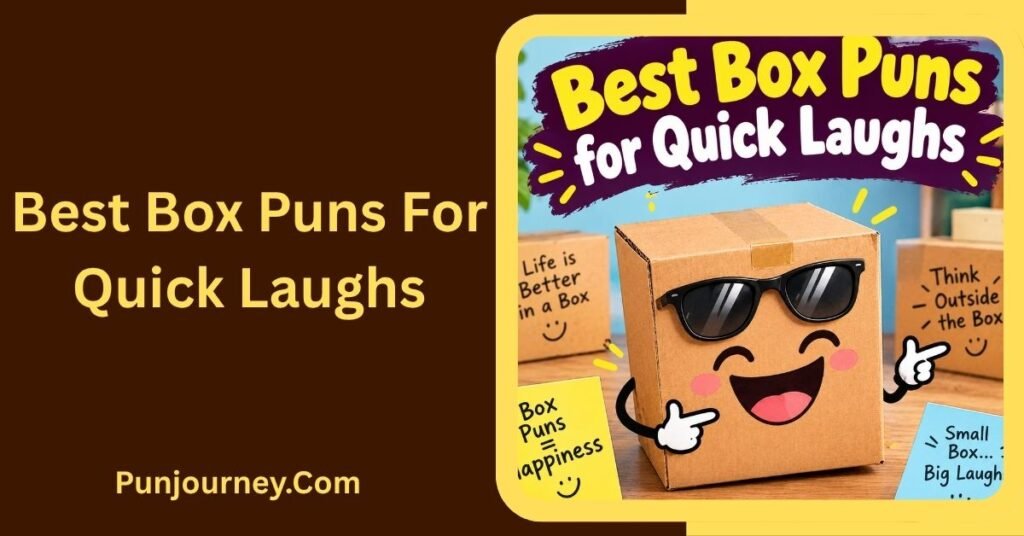 Best Box Puns for Quick Laughs