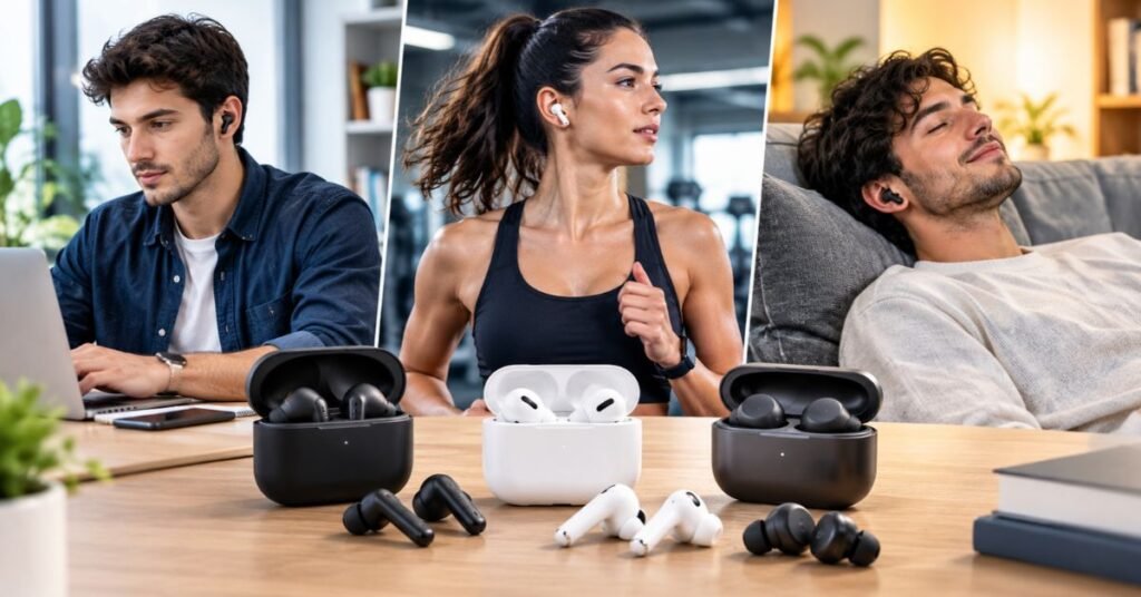 Best Wireless Earbuds Under 200 $ 2024 Top Picks for Sound, ANC & Comfort 3 Best Wireless Earbuds by Use Case