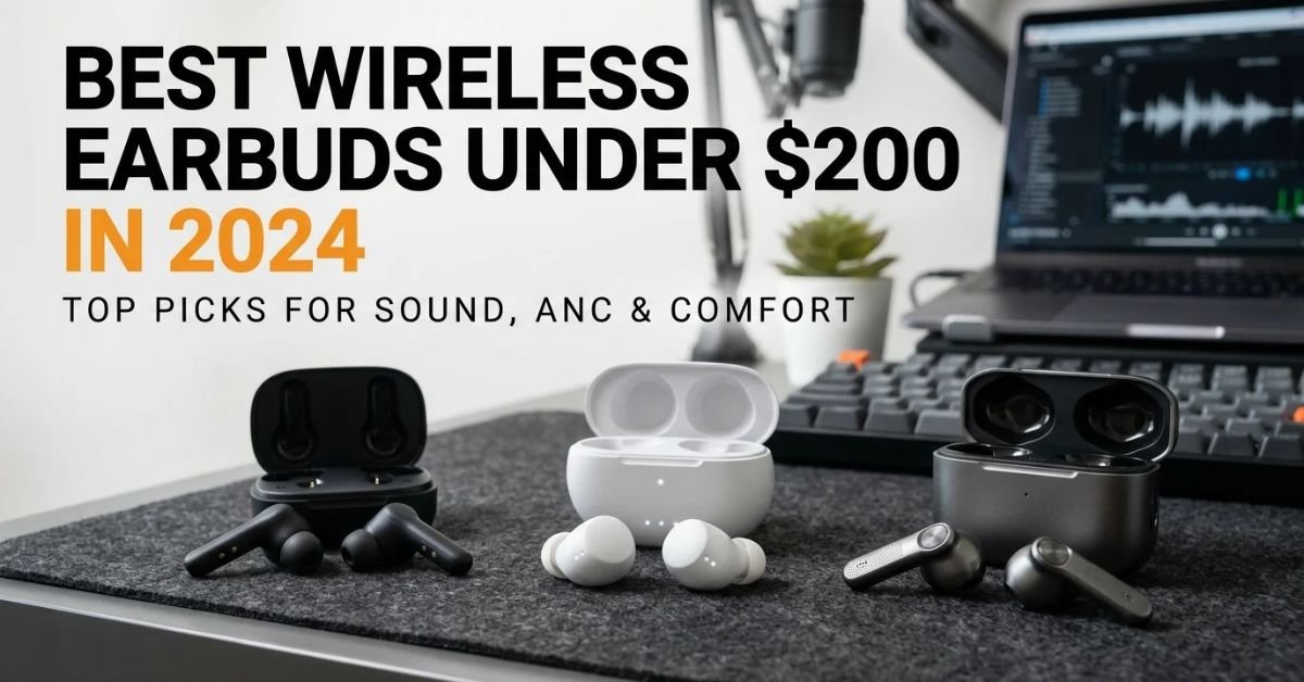 Best Wireless Earbuds Under 200 $ 2024