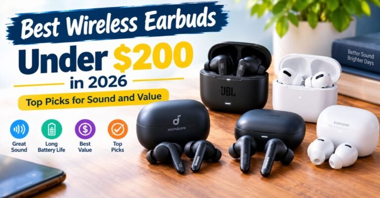 Best Wireless Earbuds Under 200 $ 2026