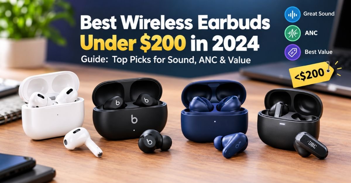 Best Wireless Earbuds Under $200 in 2024 Guide
