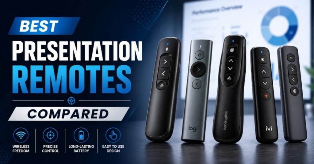 Best Wireless Presentation Clickers in 2026 Reviews and Buying Guide 2 Best Presentation Remotes Compared
