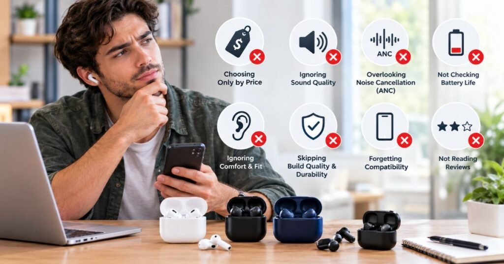 Common Mistakes to Avoid When Buying Wireless Earbuds