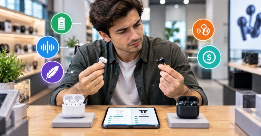 Best Wireless Earbuds Under 200 $ 2024 Top Picks for Sound, ANC & Comfort 4 Common Mistakes to Avoid When Buying Wireless Earbuds