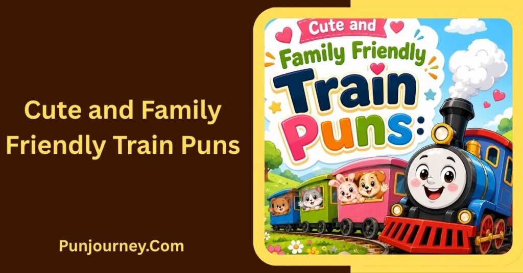 62+ Train Puns That Will Keep You Laughing on Track 3 Cute and Family Friendly Train Puns