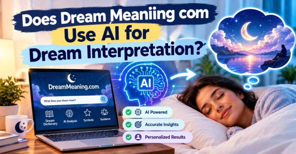 Does Dream Meaniing com Use AI for Dream Interpretation