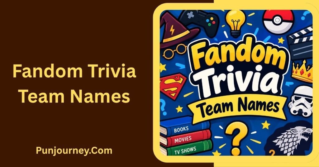44+ Funny Trivia Team Names Clever Punny & Hilarious Ideas 3 Funny Trivia Team Names