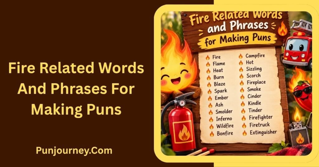 250+ Fire Puns That Are Hilariously Hot Clever And Fun to Share 5 Fire Related Words and Phrases for Making Puns