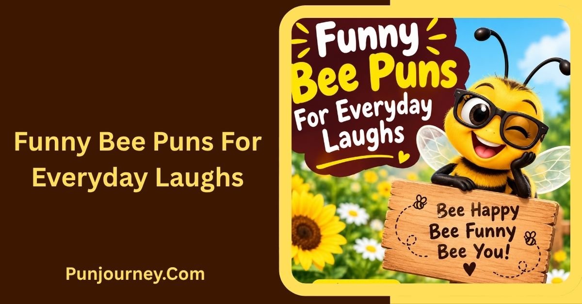 Funny Bee Puns for Everyday Laughs