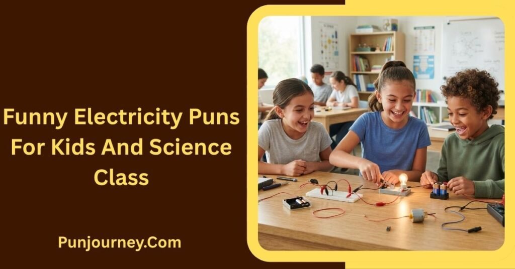 Funny Electricity Puns for Kids and Science Class