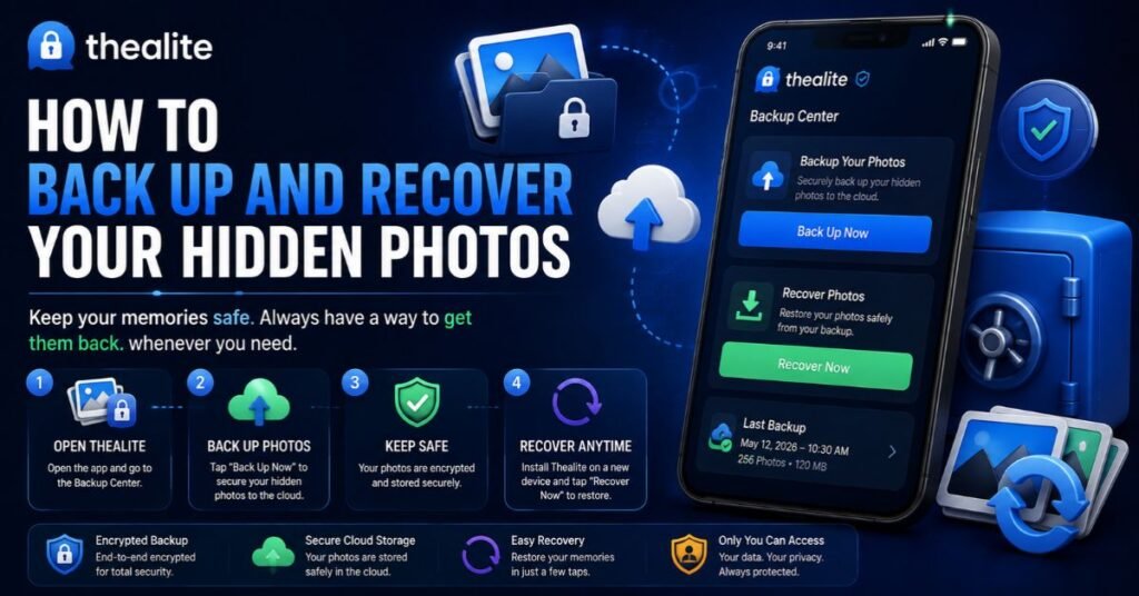 Thealite Keep Safe Guide Features, Setup, Security, and Privacy Explained 2026 3 How to Back Up and Recover Your Hidden Photos