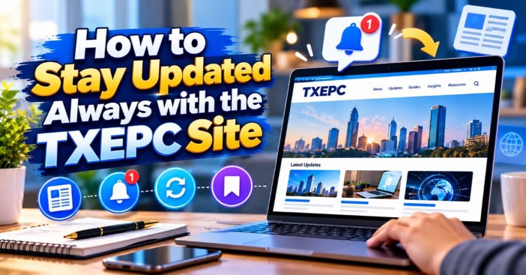 Stay Updated Always TXEPC 2026 Best Guide to the Latest Updates 2 How to Stay Updated Always with the TXEPC Site