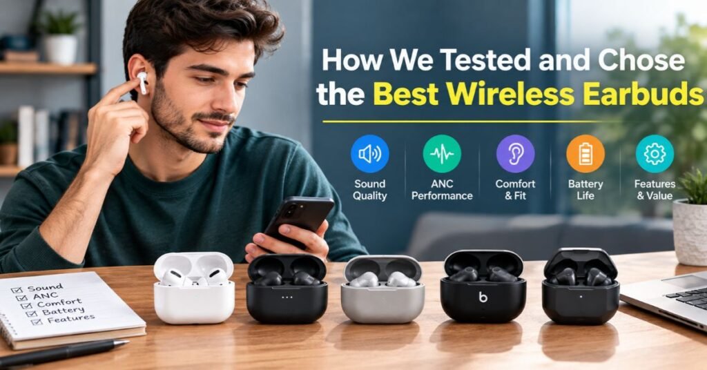 Best Wireless Earbuds of 2026 Top Picks for Sound, ANC & Comfort 2 How We Tested and Chose the Best Wireless Earbuds