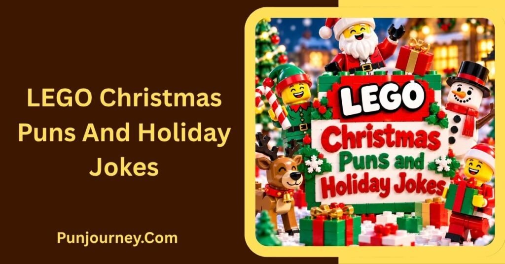 83+ LEGO Puns That Will Snap Together Big Laughs 4 LEGO Christmas Puns and Holiday Jokes