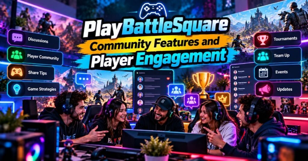 Playing Games Blog PlayBattleSquare: Best and Ultimate Gaming Guide 2026 4 PlayBattleSquare Community Features and Player Engagement