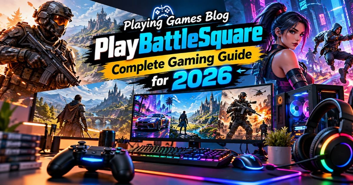 Playing Games Blog PlayBattleSquare