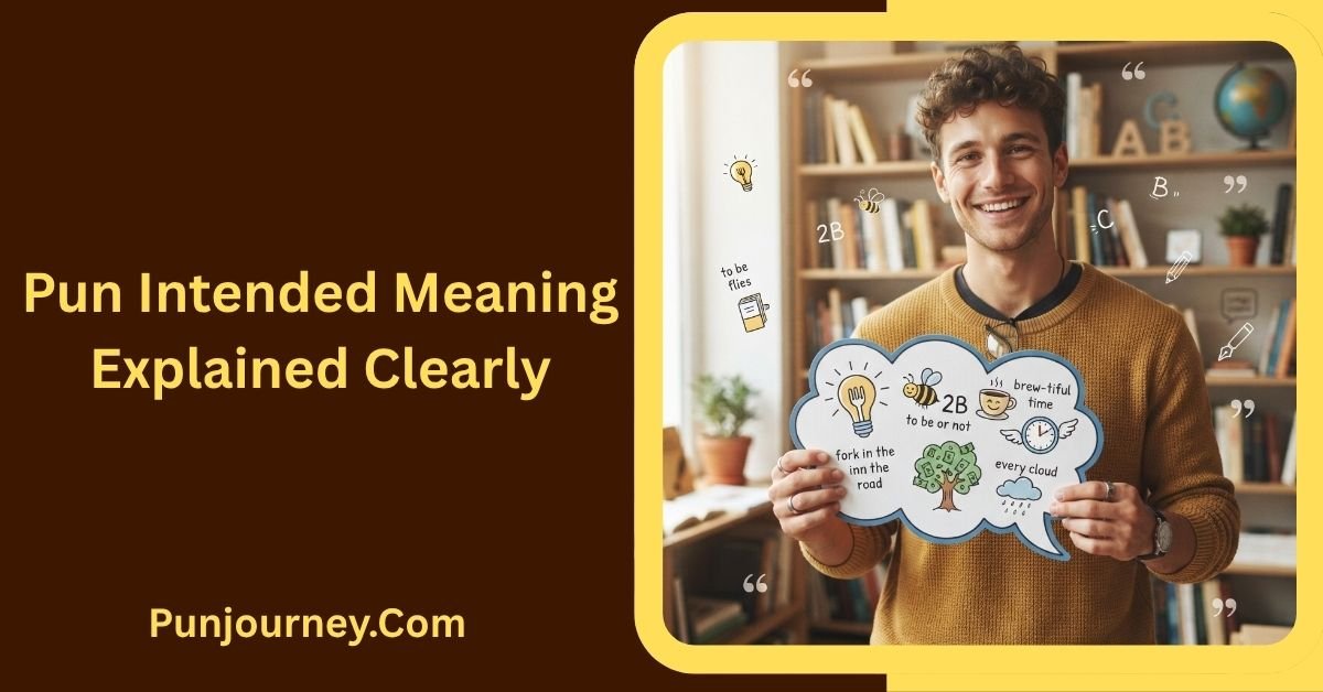 Pun Intended Meaning Explained Clearly