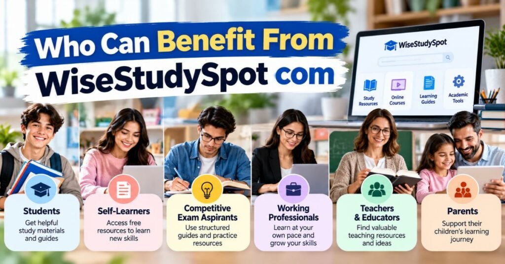 WiseStudySpot Com Review 2026 Features, Safety, Legitimacy, and What to Know 3 Who Can Benefit From WiseStudySpot com