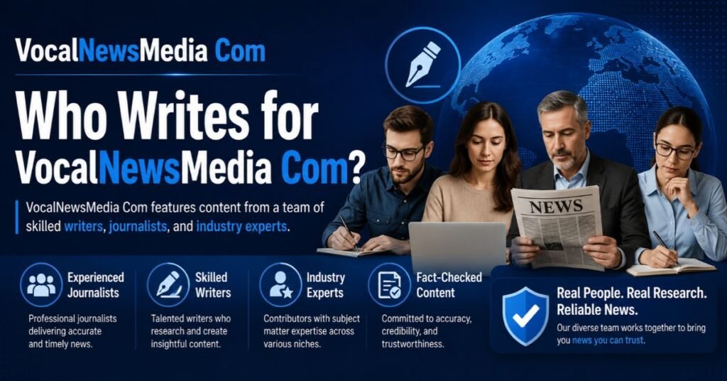 VocalNewsMedia Com Review 2026 Is It Legit, Safe, and Reliable 3 Who Writes for VocalNewsMedia Com