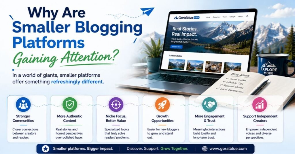 Why Are Smaller Blogging Platforms Gaining Attention