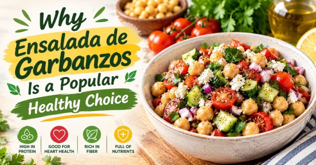 Why Ensalada de Garbanzos Is a Popular Healthy Choice